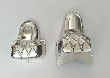 Metal Çubuklu ABS Plastik Malzeme Gümüş Tabut Köşeleri Tabut Donanım